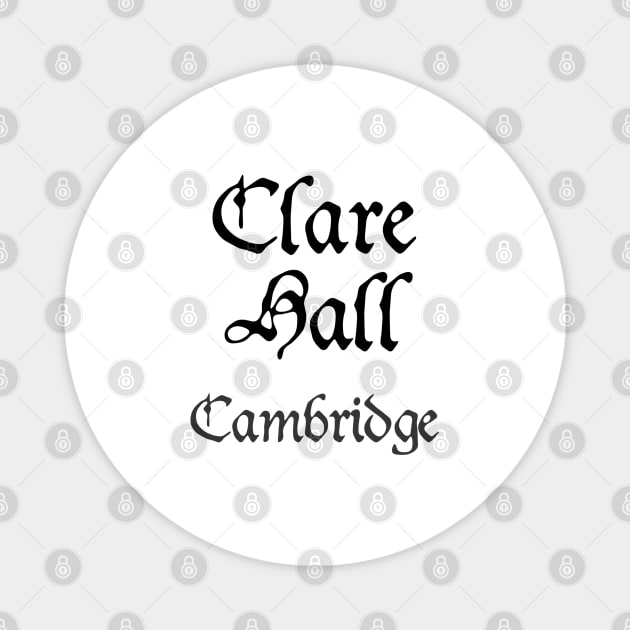 Cambridge Clare Hall Medieval University Magnet by RetroGeek